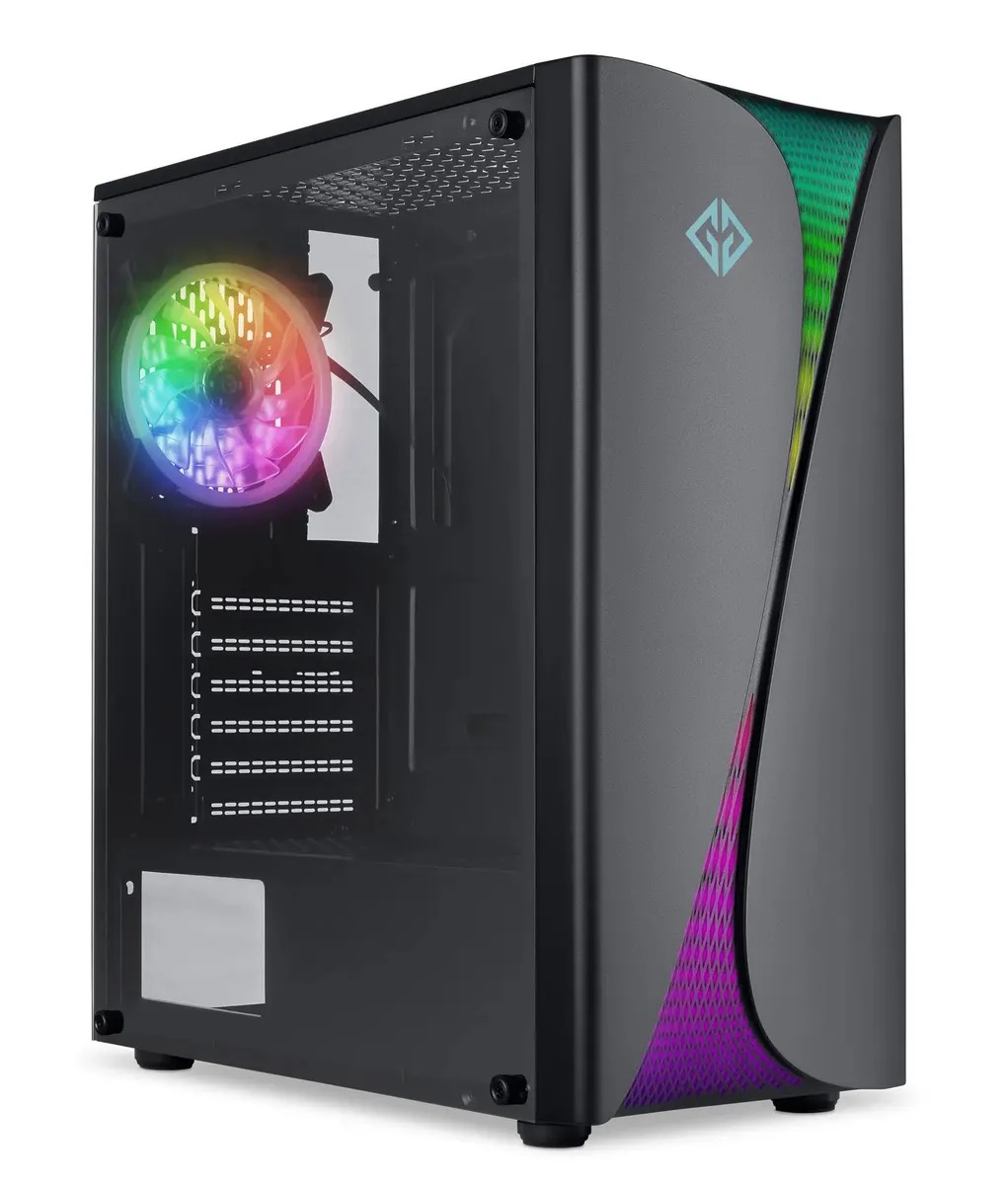 

Корпус ATX GMNG OGC-G120, Midi-Tower, без БП, черный