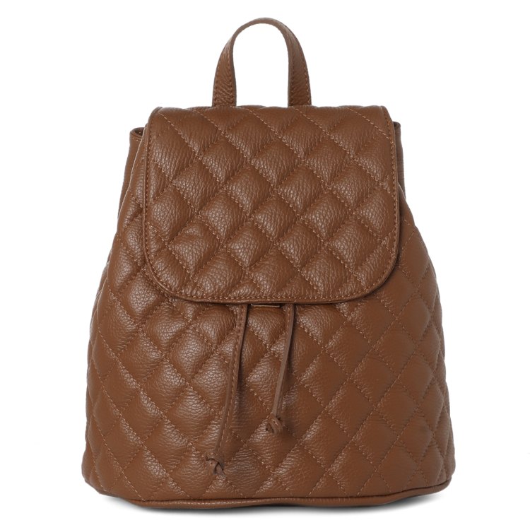 Рюкзак женский Diva`s Bag S7235 коричневый, 30х28х13 см