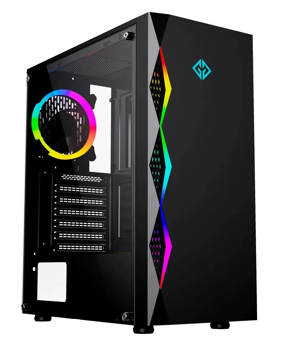 

Корпус ATX GMNG OGC-G110, Midi-Tower, без БП, черный