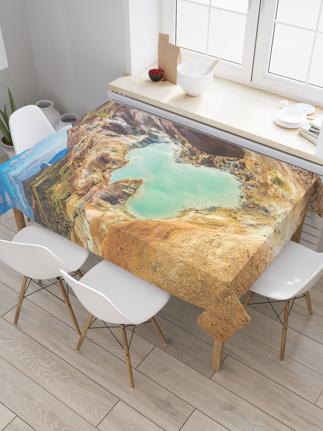 

Фотоскатерть JoyArty МУЛЬТИ 97779 120x145, Коричневый