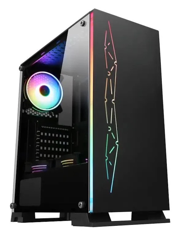 

Корпус ATX Formula F-3402, Midi-Tower, без БП, черный