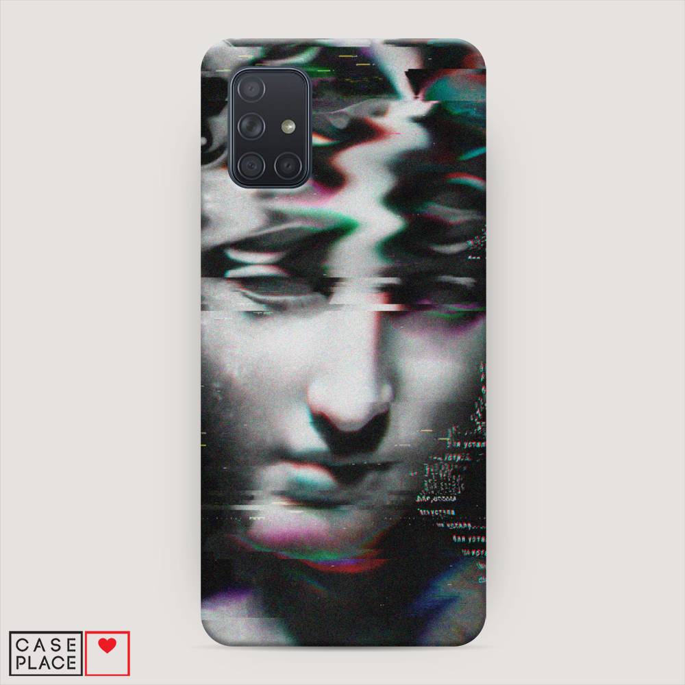 

Пластиковый чехол "Glitch Art" на Samsung Galaxy A71, 29020-7