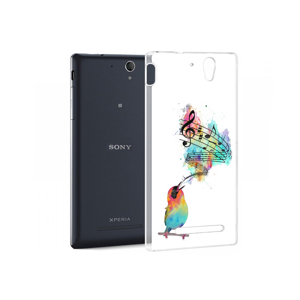 

Чехол MyPads Tocco для Sony Xperia C5 Ultra певчая птичка (PT16261.253.536), Прозрачный, Tocco