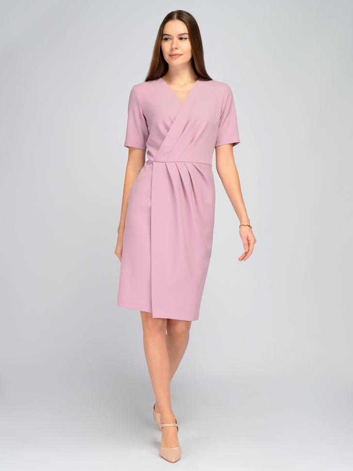 Платье женское Viserdi 9041 розовое 46 RU