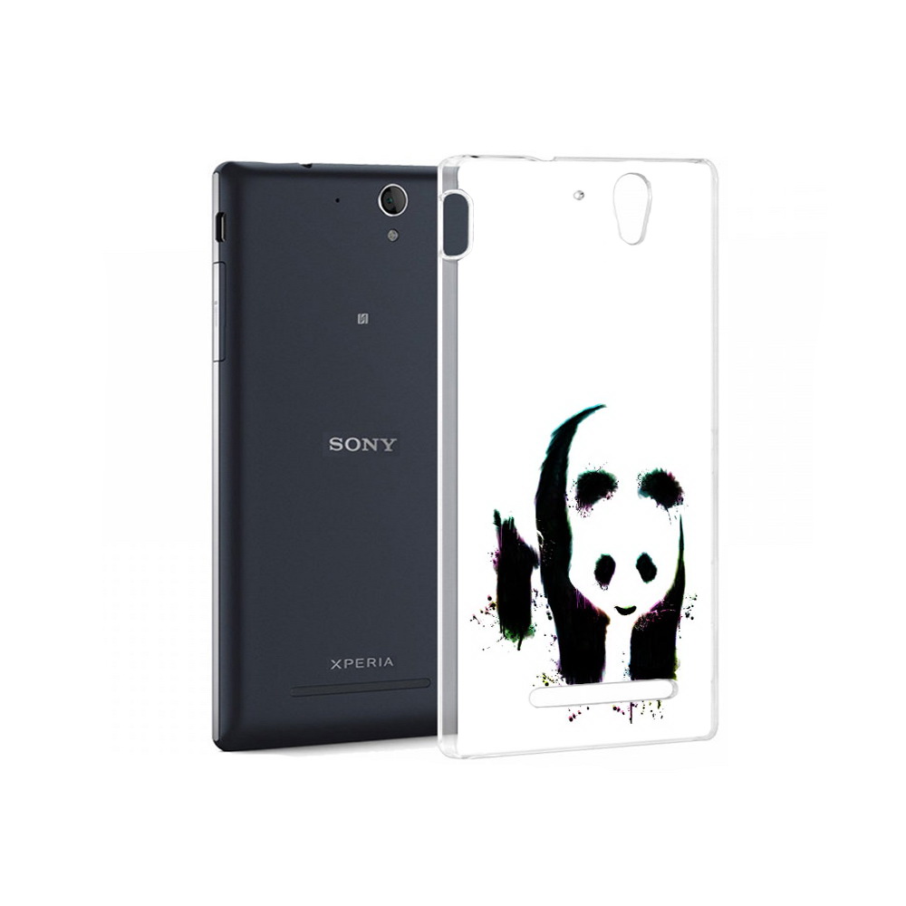 

Чехол MyPads Tocco для Sony Xperia C5 Ultra панда в акварели (PT16261.253.532), Прозрачный, Tocco