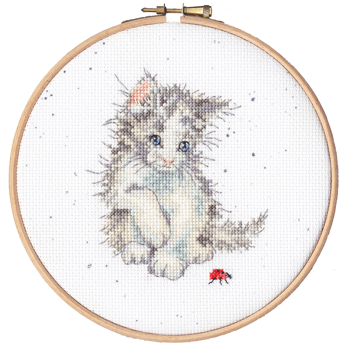 

Вышивка крестом Bothy Threads Божья коровка, 15х15 см, Божья коровка