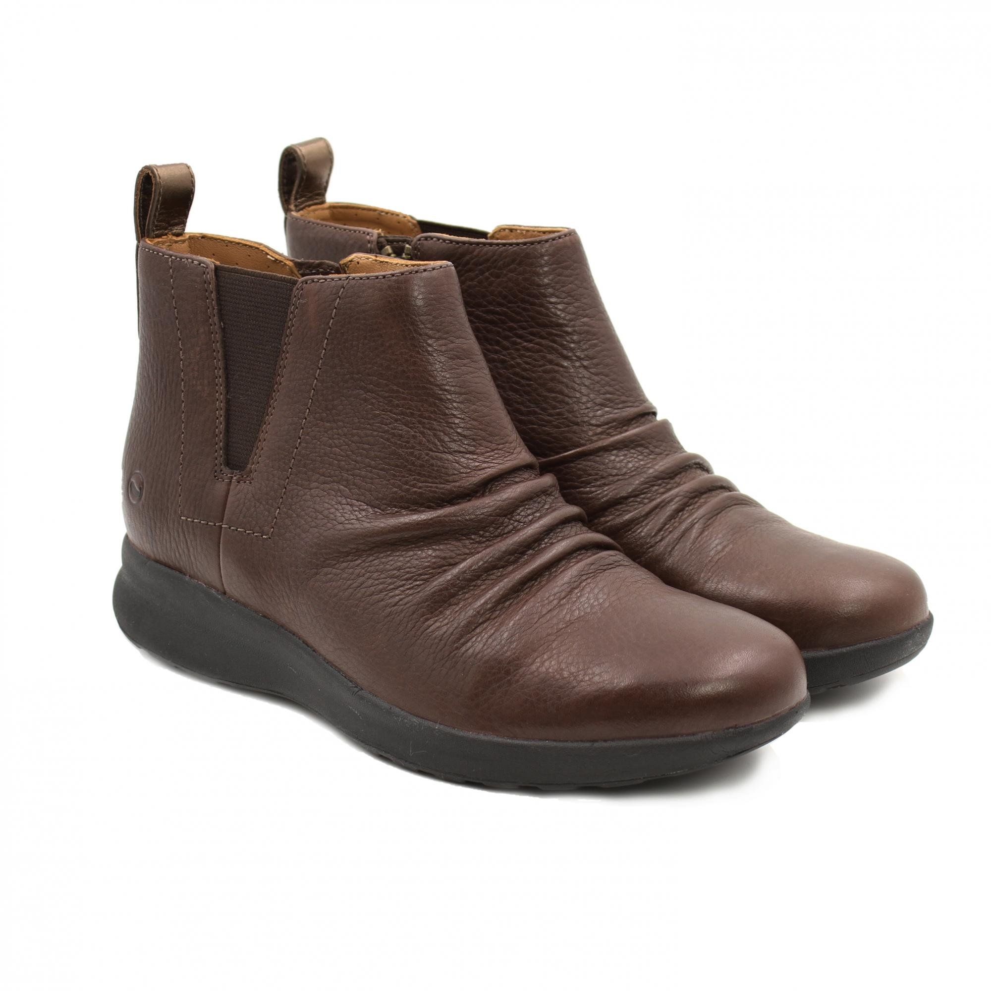 

Полусапоги женские Clarks коричневые 35 EU, Коричневый, Un Adorn Mid 26136862