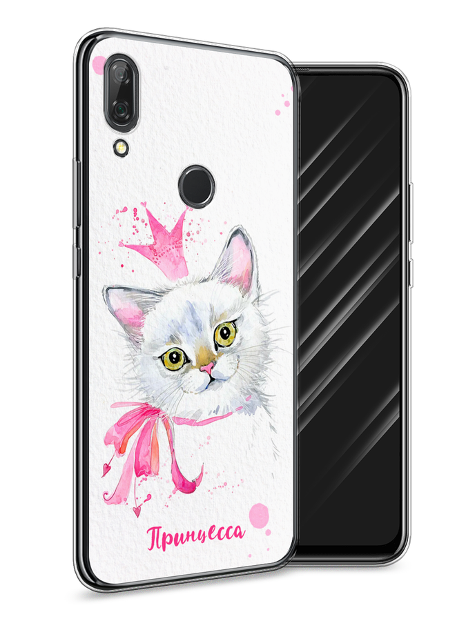 

Чехол Awog на Huawei P Smart Z "Моя принцесса", Белый;розовый;серый, 69450-6