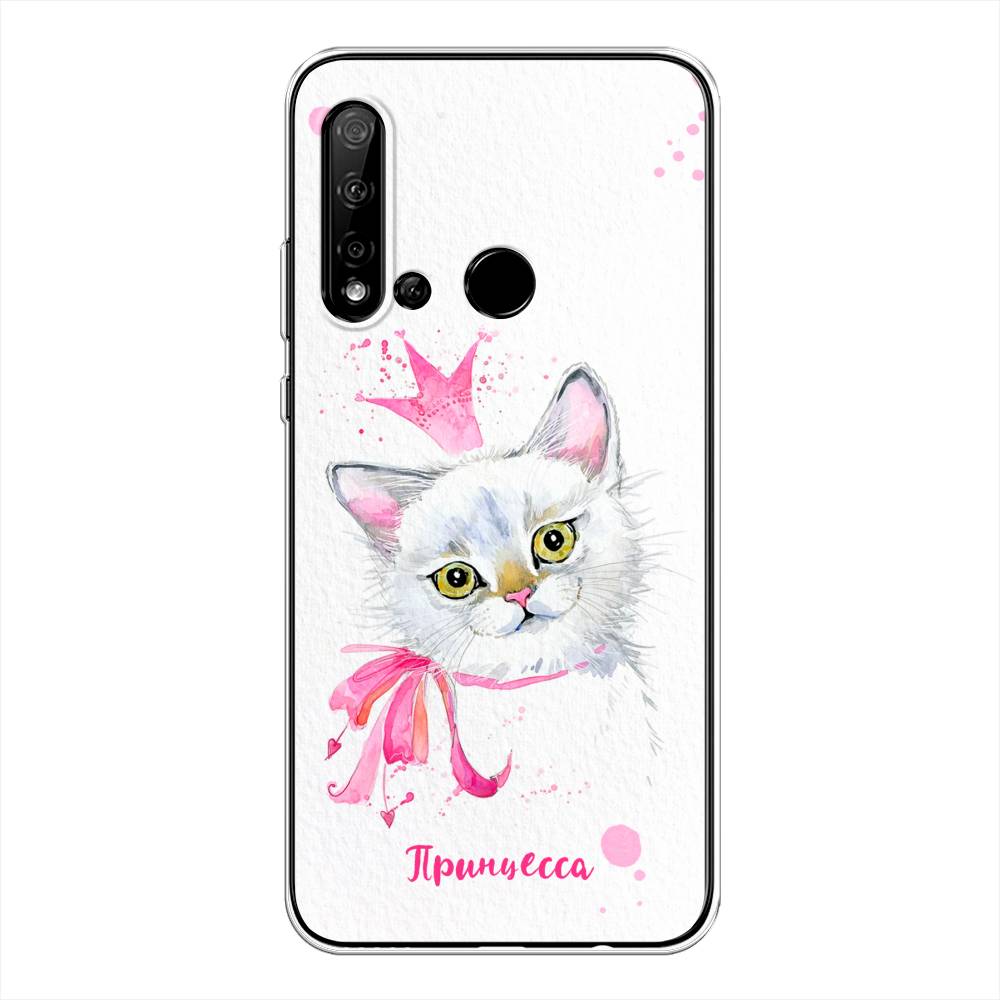 

Чехол Awog на Huawei Nova 5i "Моя принцесса", Белый;розовый;серый, 69850-6