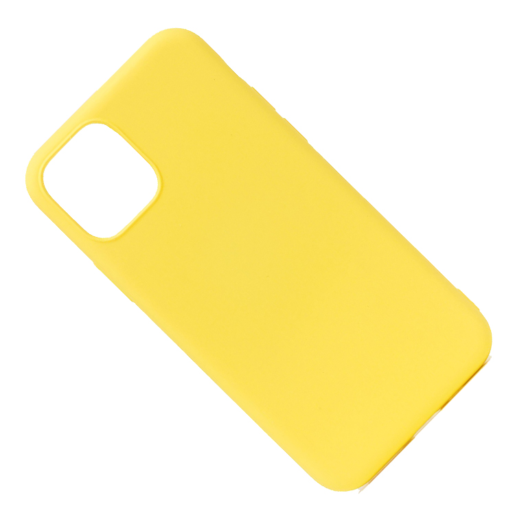 Чехол для Apple iPhone 11 Pro силиконовый Soft Touch 2 <желтый>