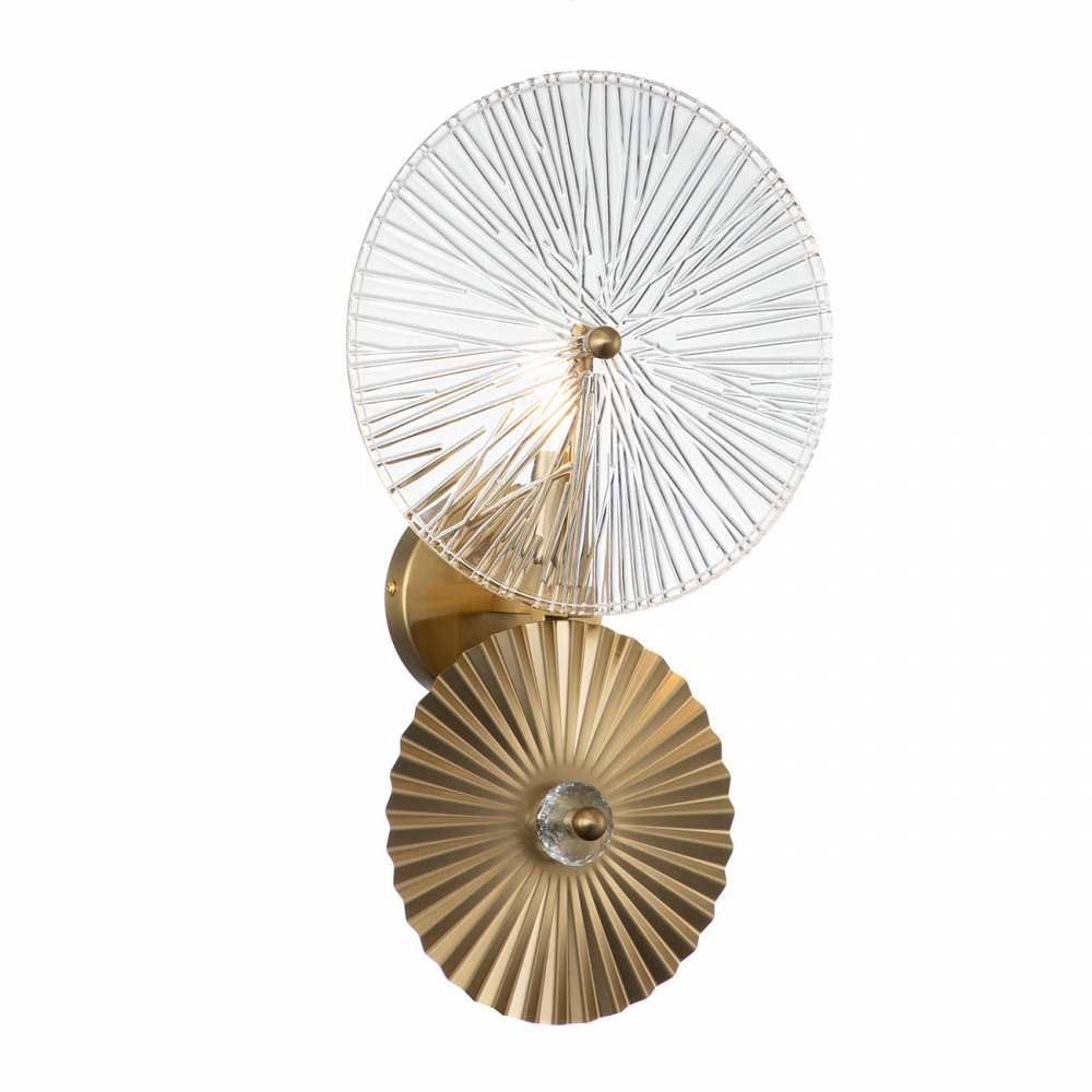 

Настенный светильник INDIGO Miele 12021/B/1W Brass