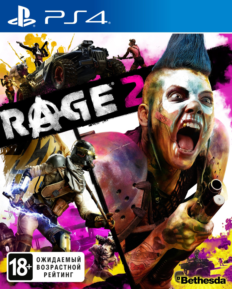 Игра RAGE 2 для PlayStation 4 нет пленки на коробке 2500₽