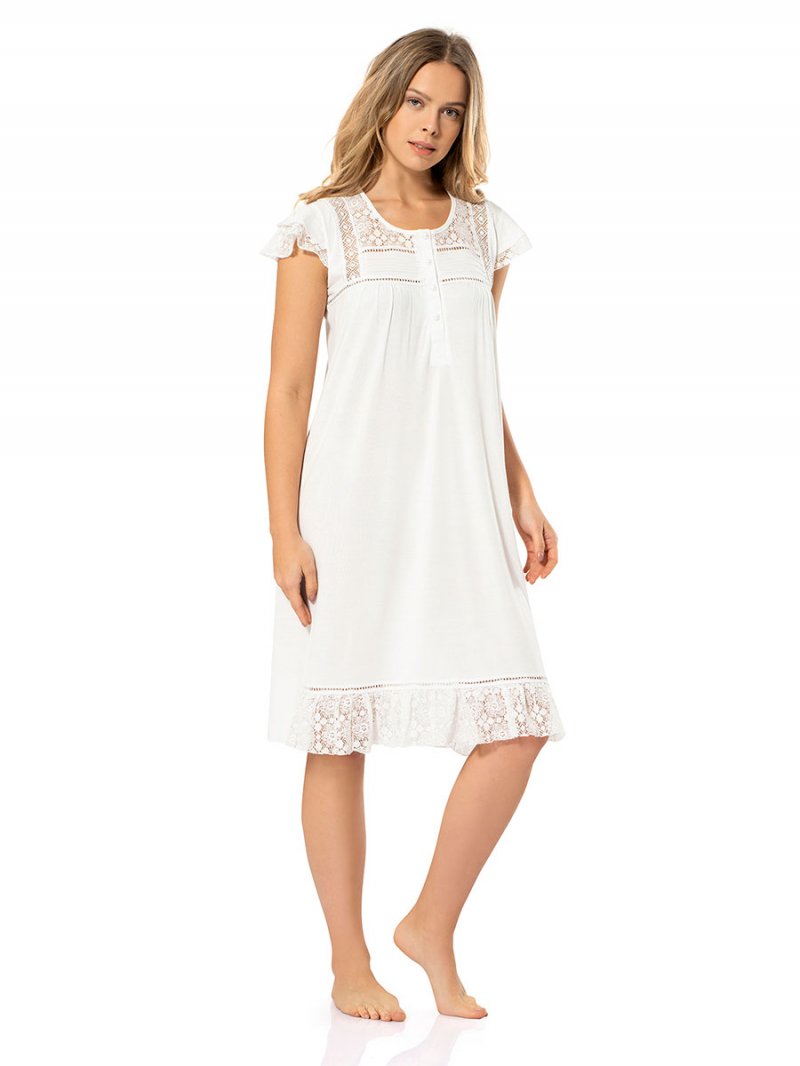 Ночная сорочка женская Turen 3284 белая S