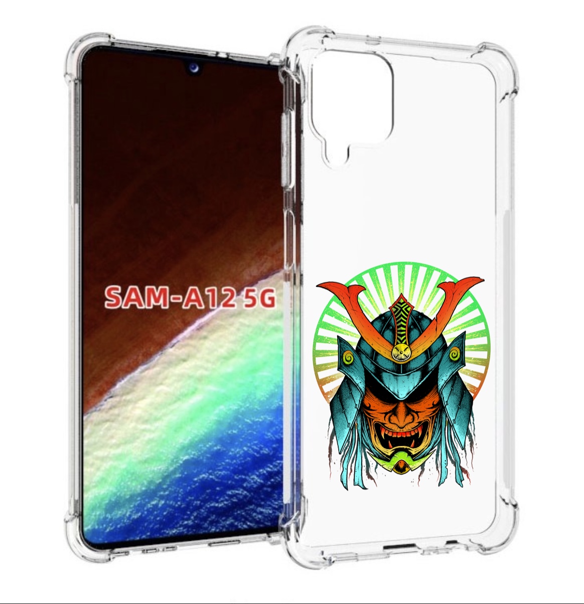 

Чехол MyPads ешимитсу рисунок для Samsung Galaxy A12 (SM-A125F) 2020/21/A12 Nacho SM-A127F, Прозрачный, Tocco