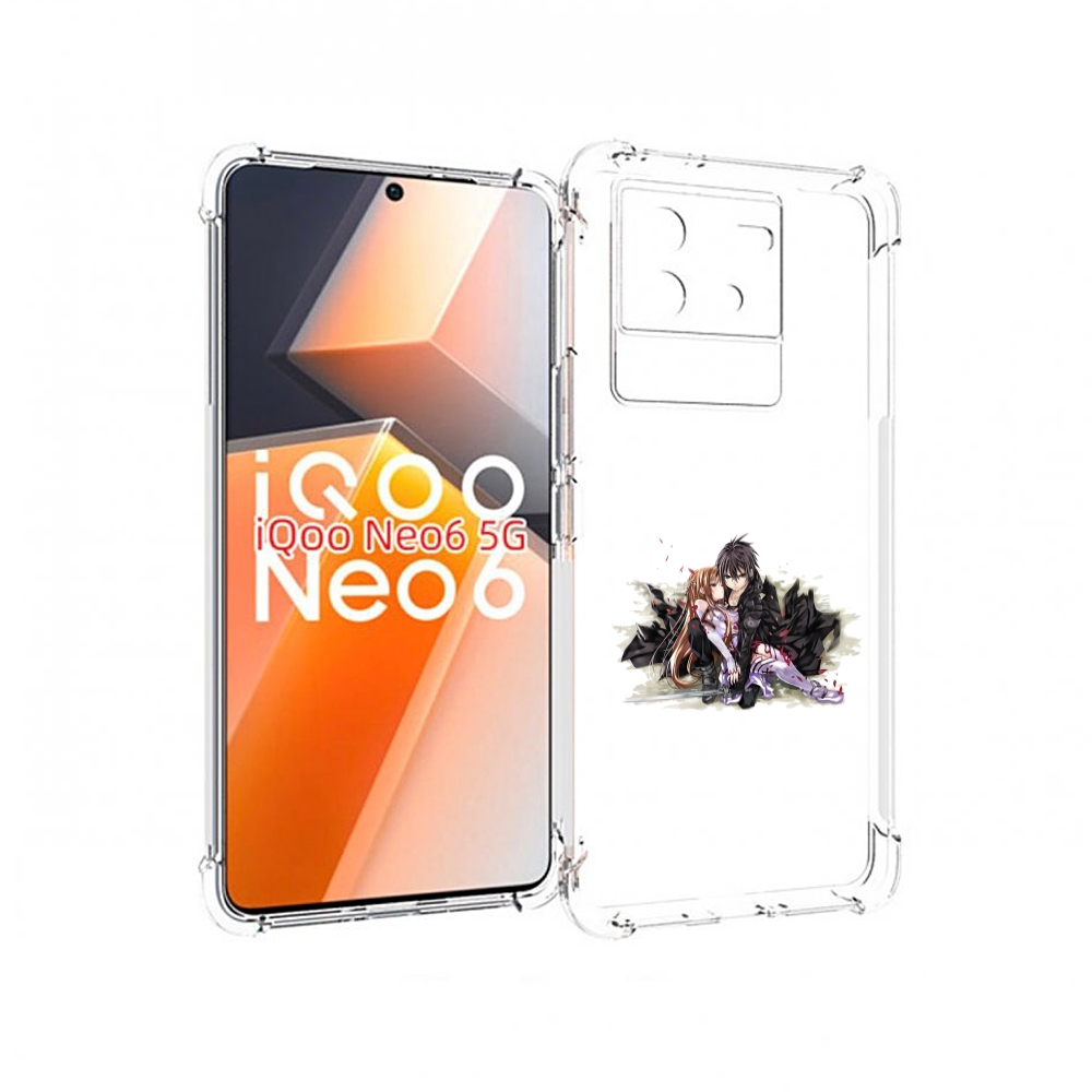 

Чехол MyPads аниме асуна для Vivo iQoo Neo 6 5G, Прозрачный, Tocco