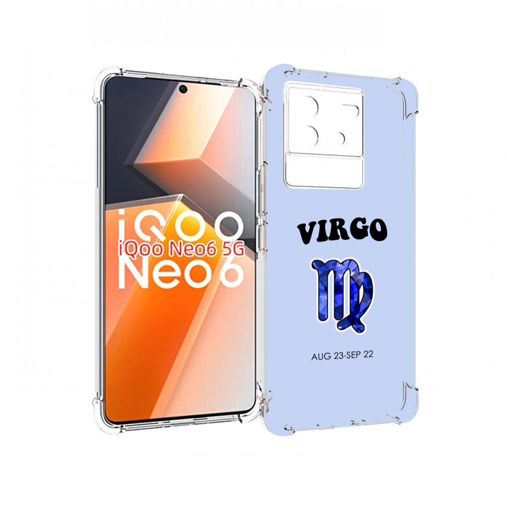

Чехол MyPads знак-зодиака-дева-1 для Vivo iQoo Neo 6 5G, Прозрачный, Tocco