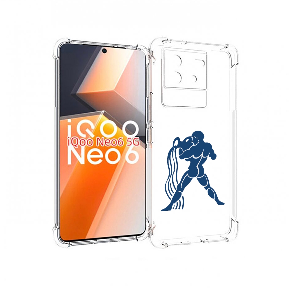 

Чехол MyPads знак-зодиака-водолей7 для Vivo iQoo Neo 6 5G, Прозрачный, Tocco