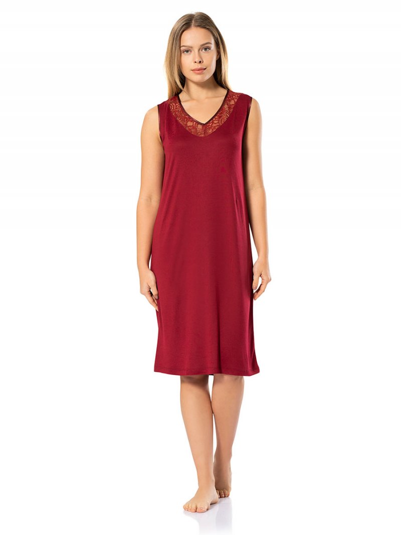 

Ночная сорочка женская Turen 3285 красная XXL, Красный, 3285