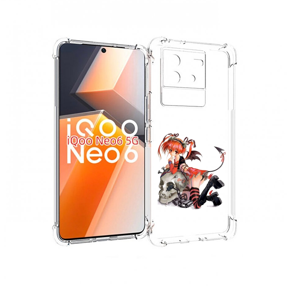 

Чехол MyPads аниме для Vivo iQoo Neo 6 5G, Прозрачный, Tocco