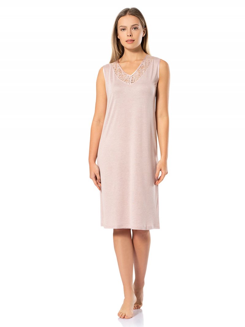 

Ночная сорочка женская Turen 3285 розовая XXL, Розовый, 3285