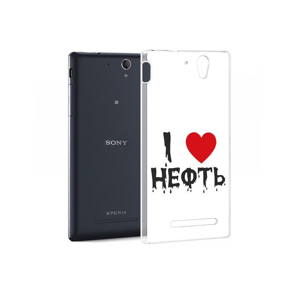 

Чехол MyPads Tocco для Sony Xperia C5 Ultra нефть (PT16261.253.522), Прозрачный, Tocco
