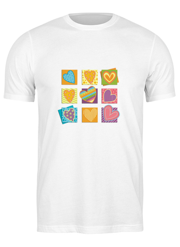 

Футболка мужская Printio love белая 3XL, Белый, "love"