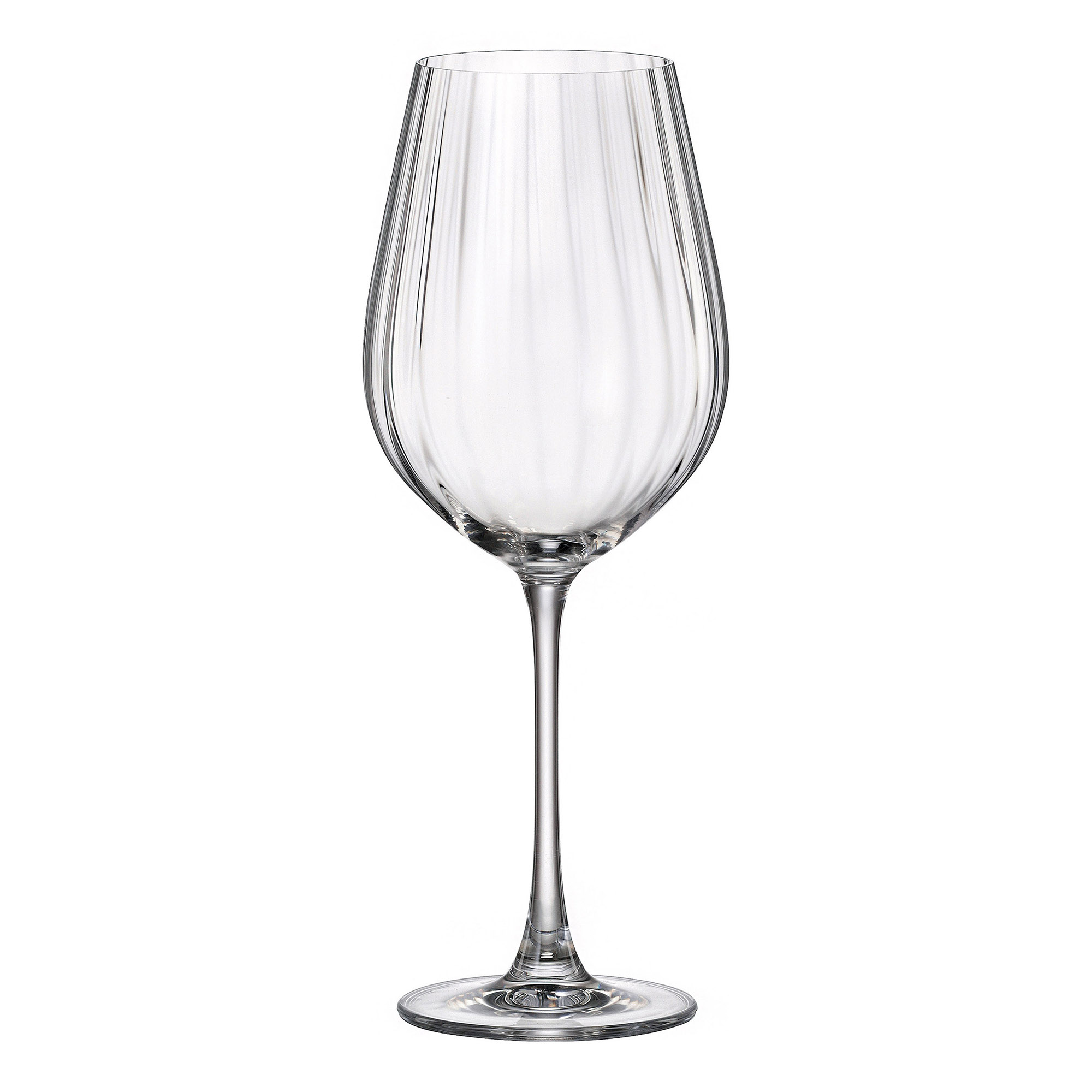 

Рюмки для вина Crystalite Bohemia Columba Optic 650 мл 2 шт, Прозрачный