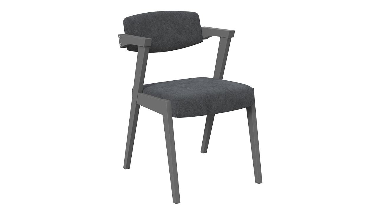 

Стул ТриЯ «Гонконг 2» Jercy graphite/Графит, «Гонконг 2»