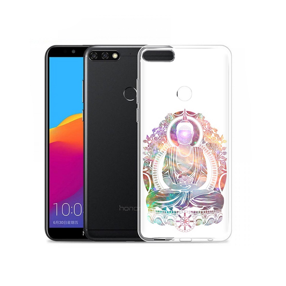 

Чехол MyPads Tocco для Honor 7C Pro умный мужчина абстракция (PT113786.47.651), Прозрачный, Tocco