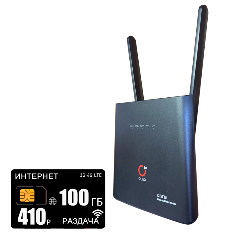 

Wi-Fi роутер Olax ax9 (router-AX9-black-ros410-100gb-PRO-sb), ax9