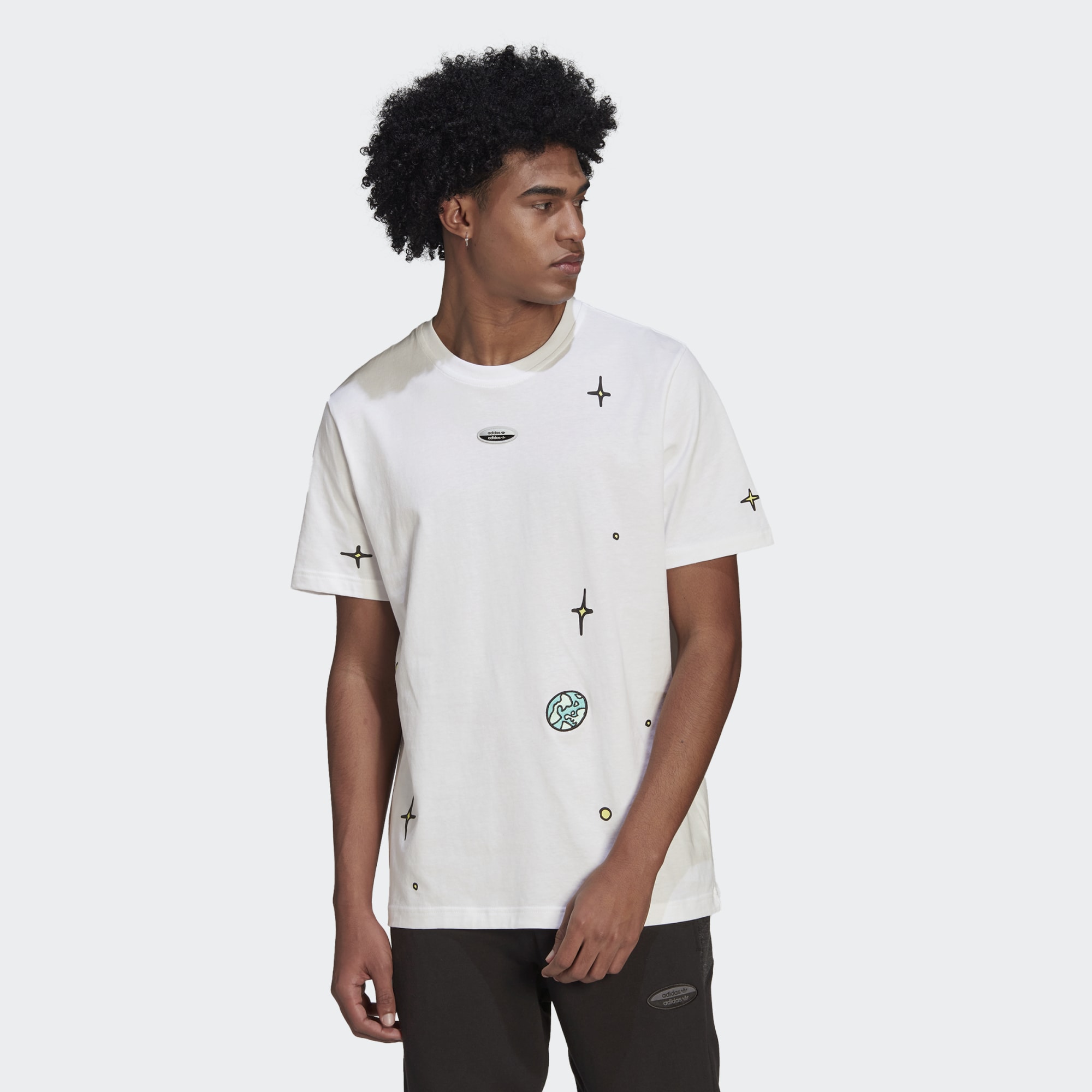 

Футболка мужская Adidas HC9456 белая XS, HC9456