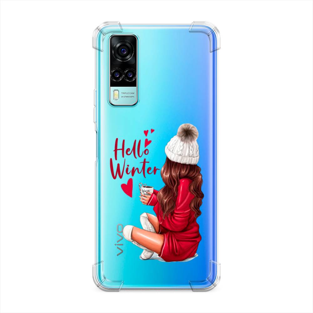 

Чехол Awog на Vivo Y31/Y53s 4G "Hello winter", Разноцветный