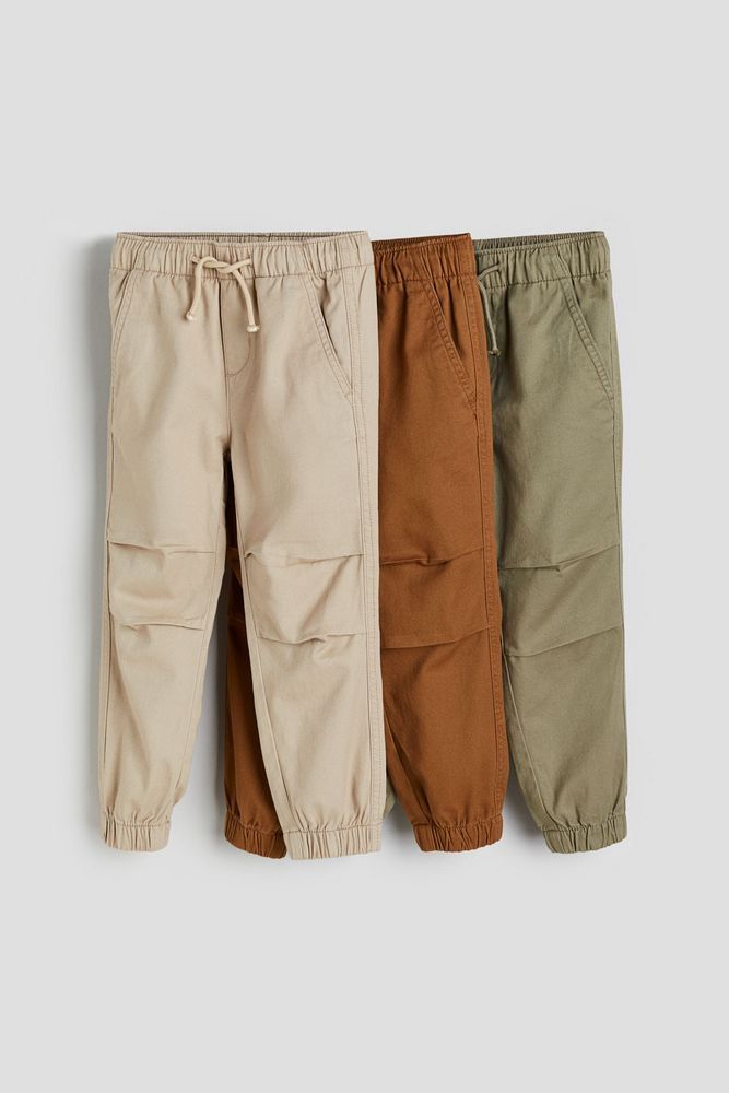 

Брюки детские H&M 1168049, Коричневый зеленый хаки, 140, 1168049