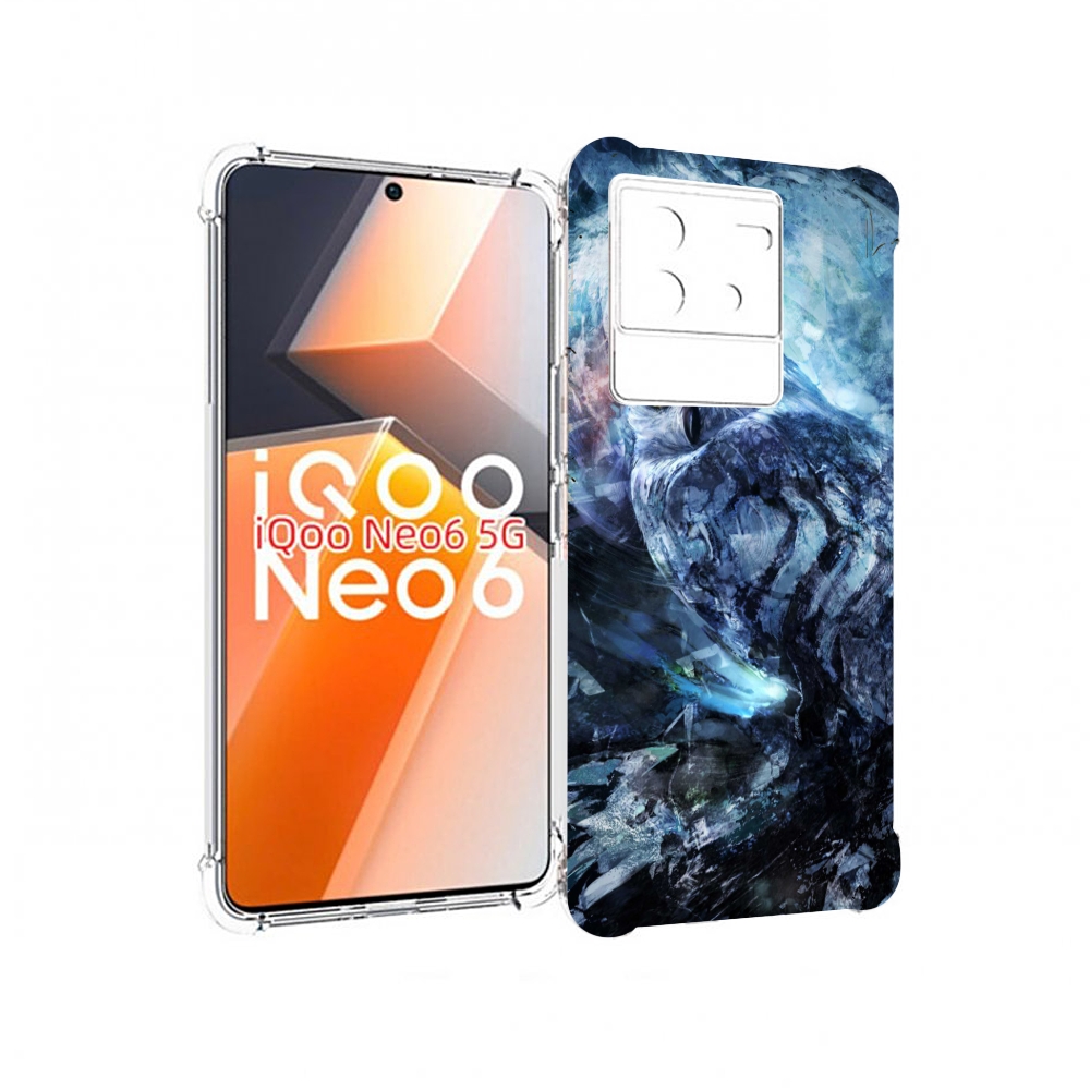 

Чехол MyPads замороженная-сова для Vivo iQoo Neo 6 5G, Прозрачный, Tocco