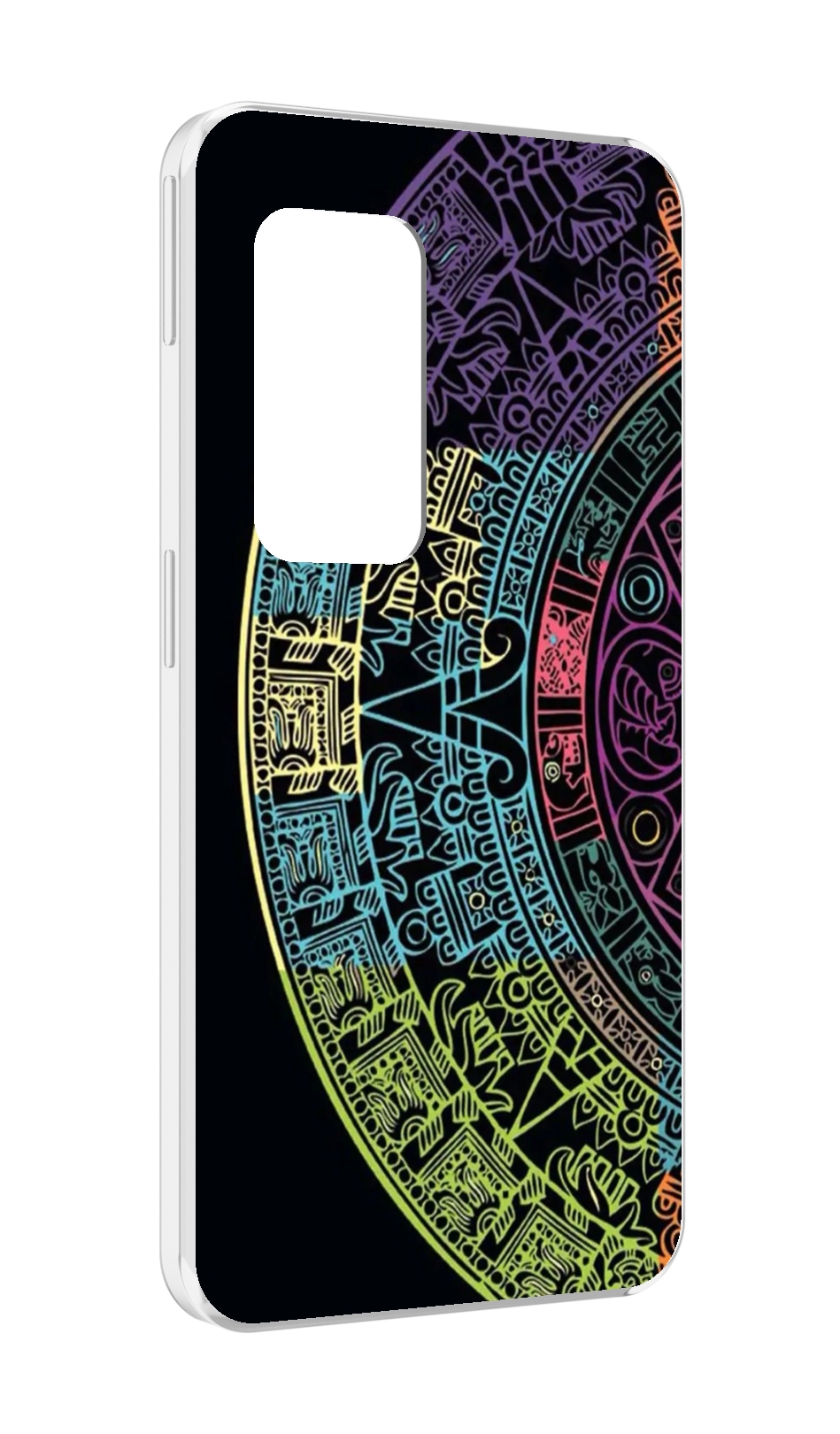 

Чехол MyPads орнамент полукруга для UleFone Power Armor X11 Pro, Прозрачный, Tocco