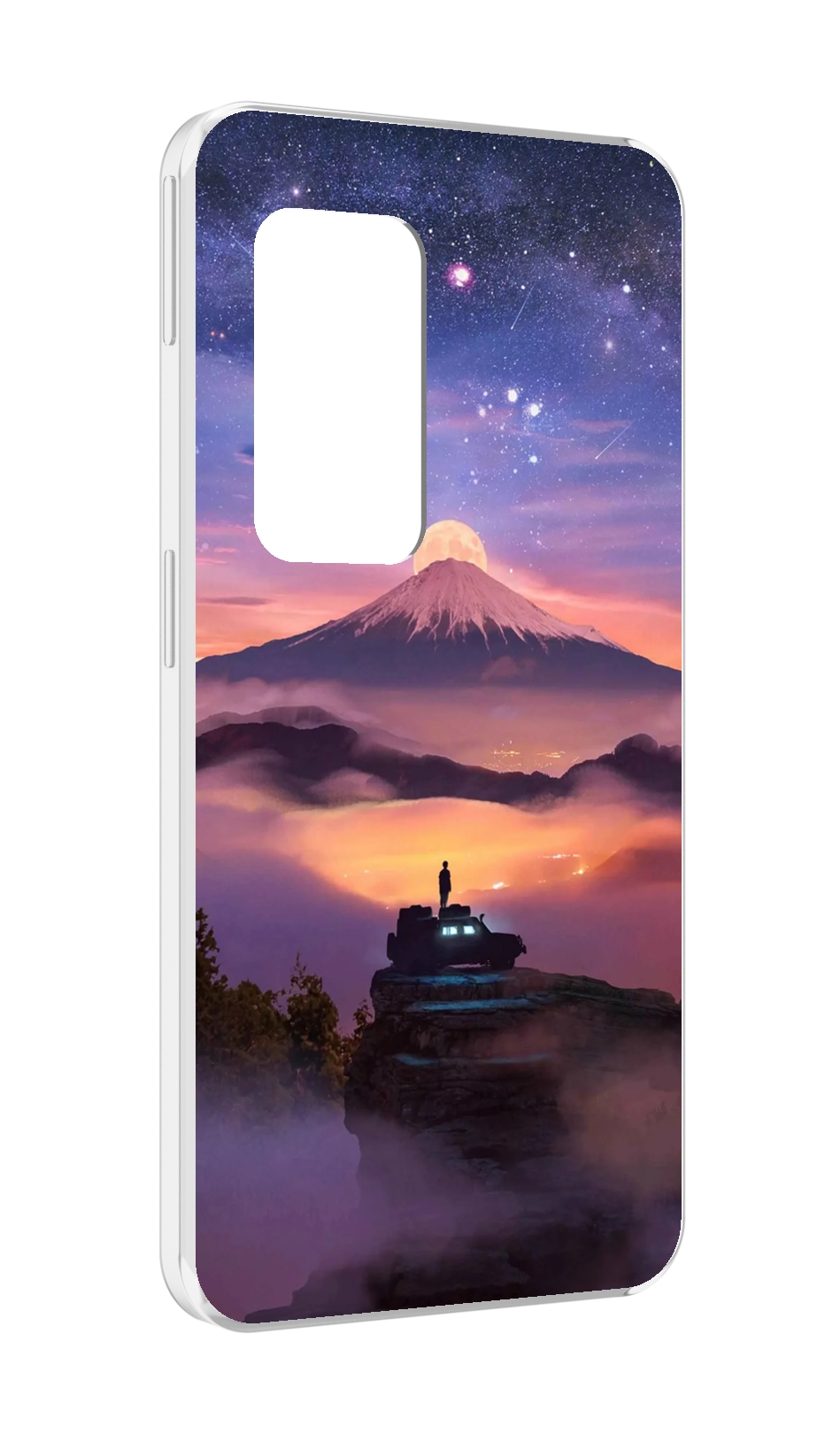 

Чехол MyPads ночь-в-горах для UleFone Power Armor X11 Pro, Прозрачный, Tocco
