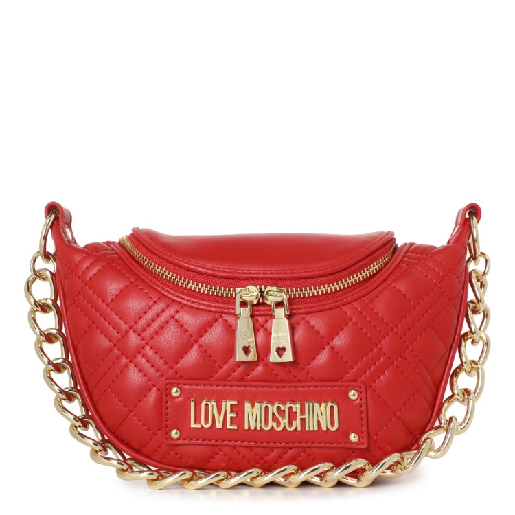 фото Сумка кросс-боди женская love moschino jc4311pp, красная