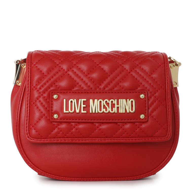 фото Сумка кросс-боди женская love moschino jc4310pp ss22, красная