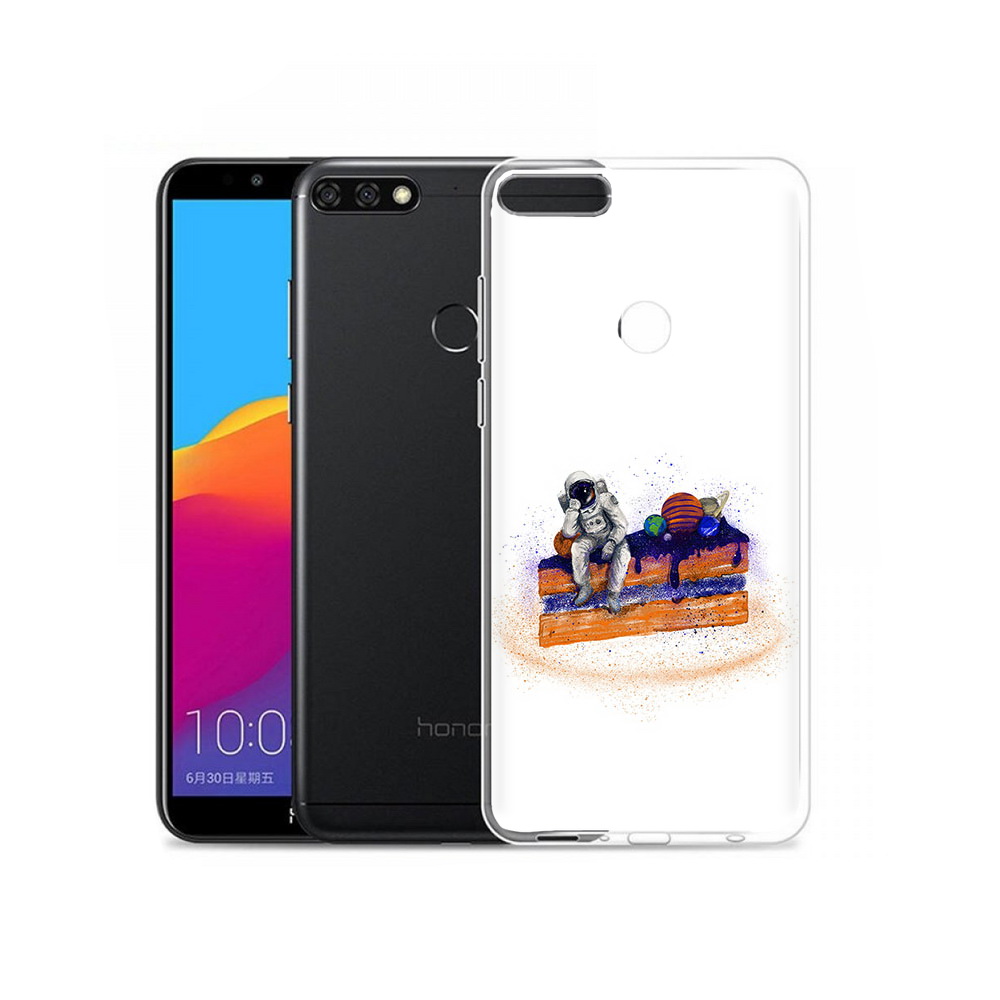

Чехол MyPads Tocco для Honor 7C Pro торт с планетами (PT113786.47.648), Прозрачный, Tocco