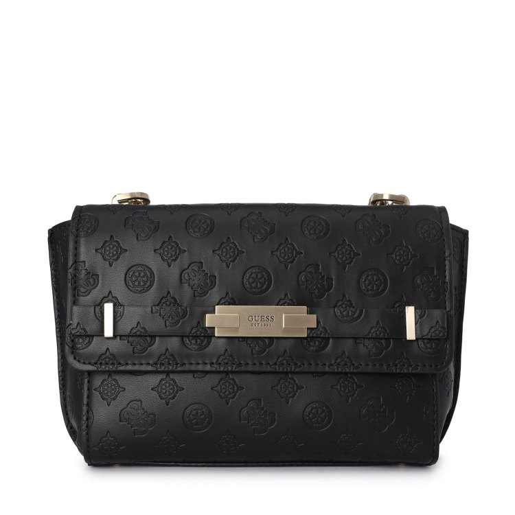 Комплект (сумка+кошелек) женский Guess HWVS8132210, черный