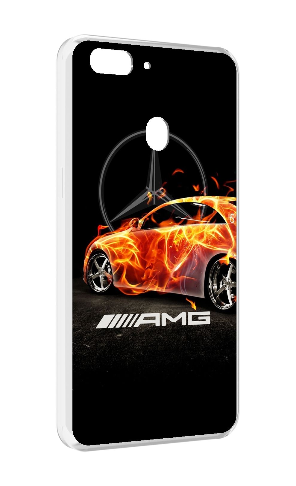 

Чехол MyPads АМГ мужской для Oppo Realme 2, Прозрачный, Tocco