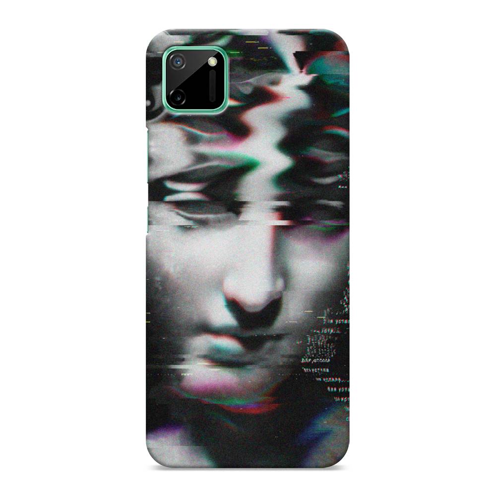 

Пластиковый чехол "Glitch Art" на Realme C11, 253820-7