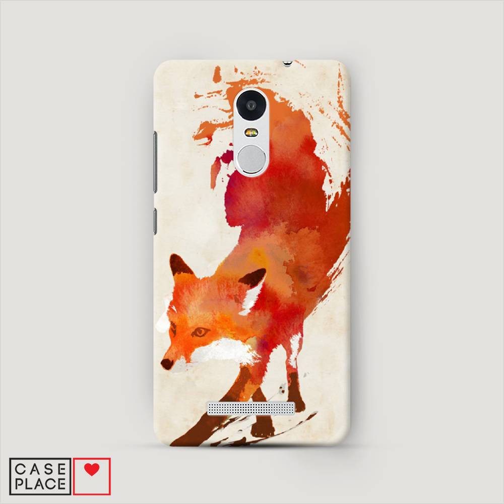 

Пластиковый чехол "Лиса" на Xiaomi Redmi Note 3
