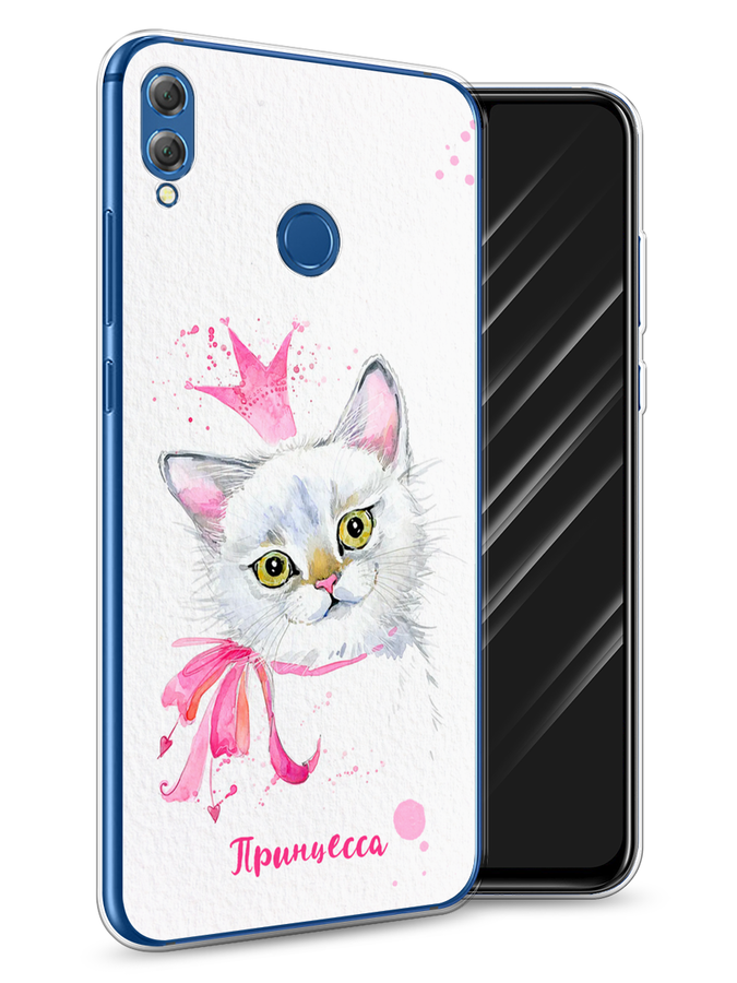 

Чехол Awog на Honor 8X "Моя принцесса", Белый;розовый;серый, 66750-6