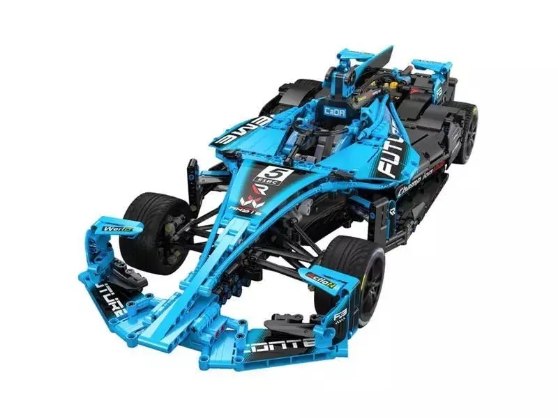 Конструктор CaDA болид Electric Super Racing Car, 1667 элементов, C64004W бра 1667 1bl e27 40вт голубой 18х13х16 см
