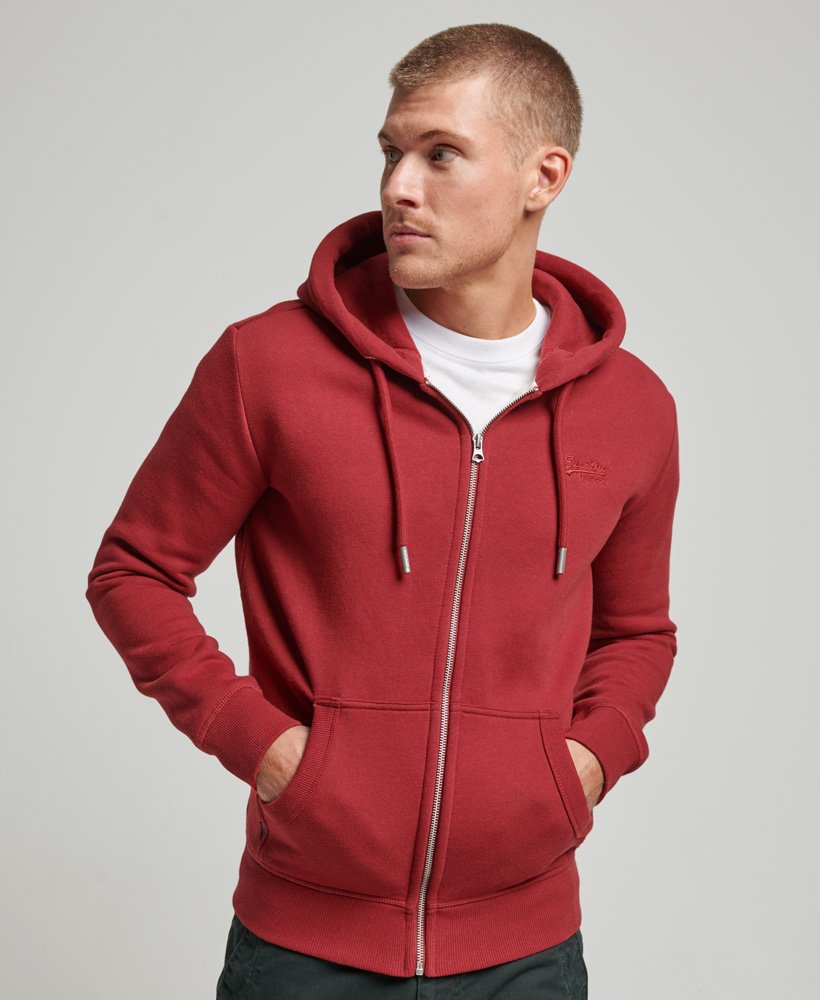 

Толстовка мужская Superdry M2013116A бордовая S, Бордовый, M2013116A