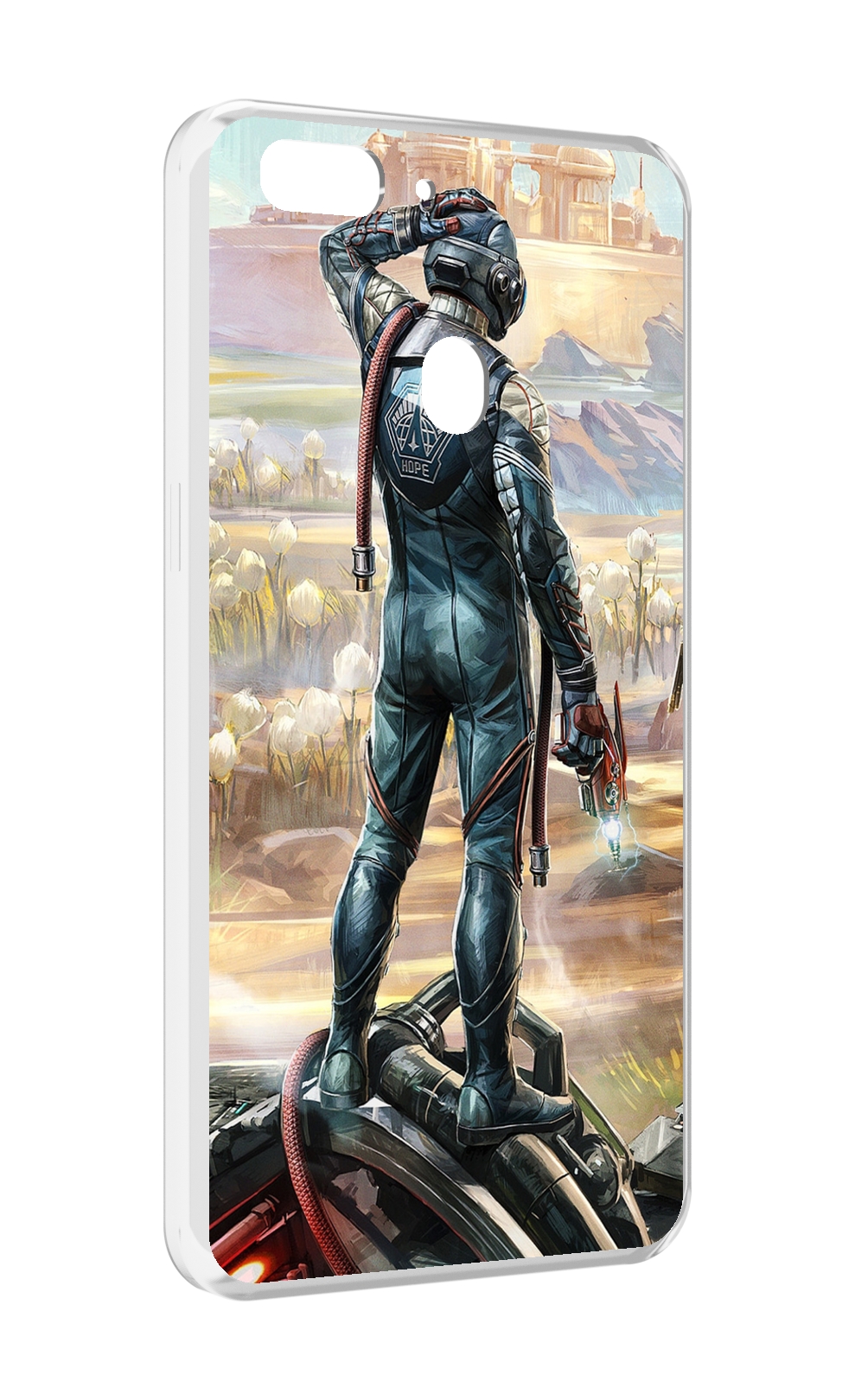 

Чехол MyPads the-outer-worlds для Oppo Realme 2, Прозрачный, Tocco