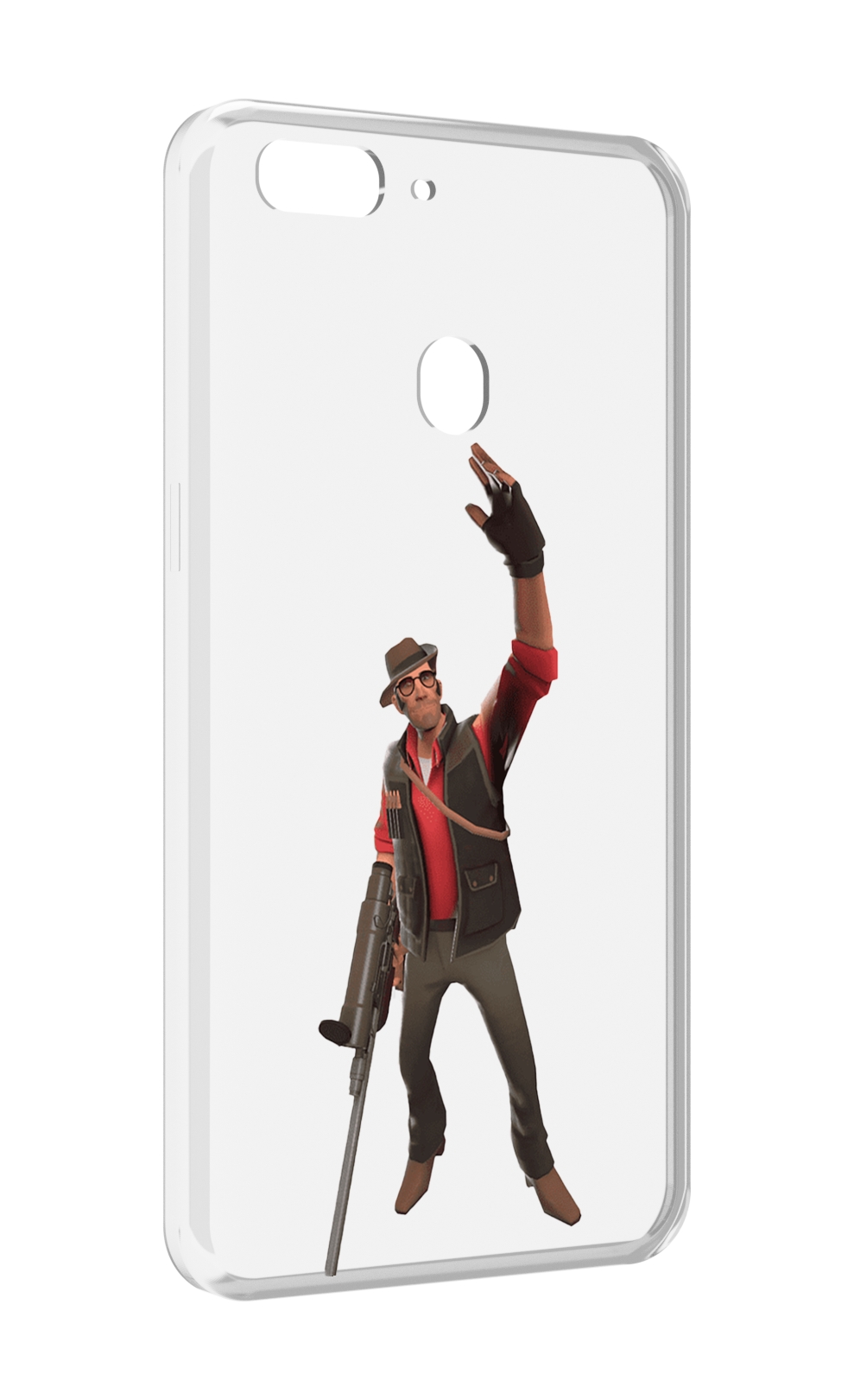 

Чехол MyPads team-fortress-2 для Oppo Realme 2, Прозрачный, Tocco