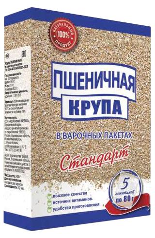 

Крупа пшеничная Метака Стандарт 80 г x 5 шт