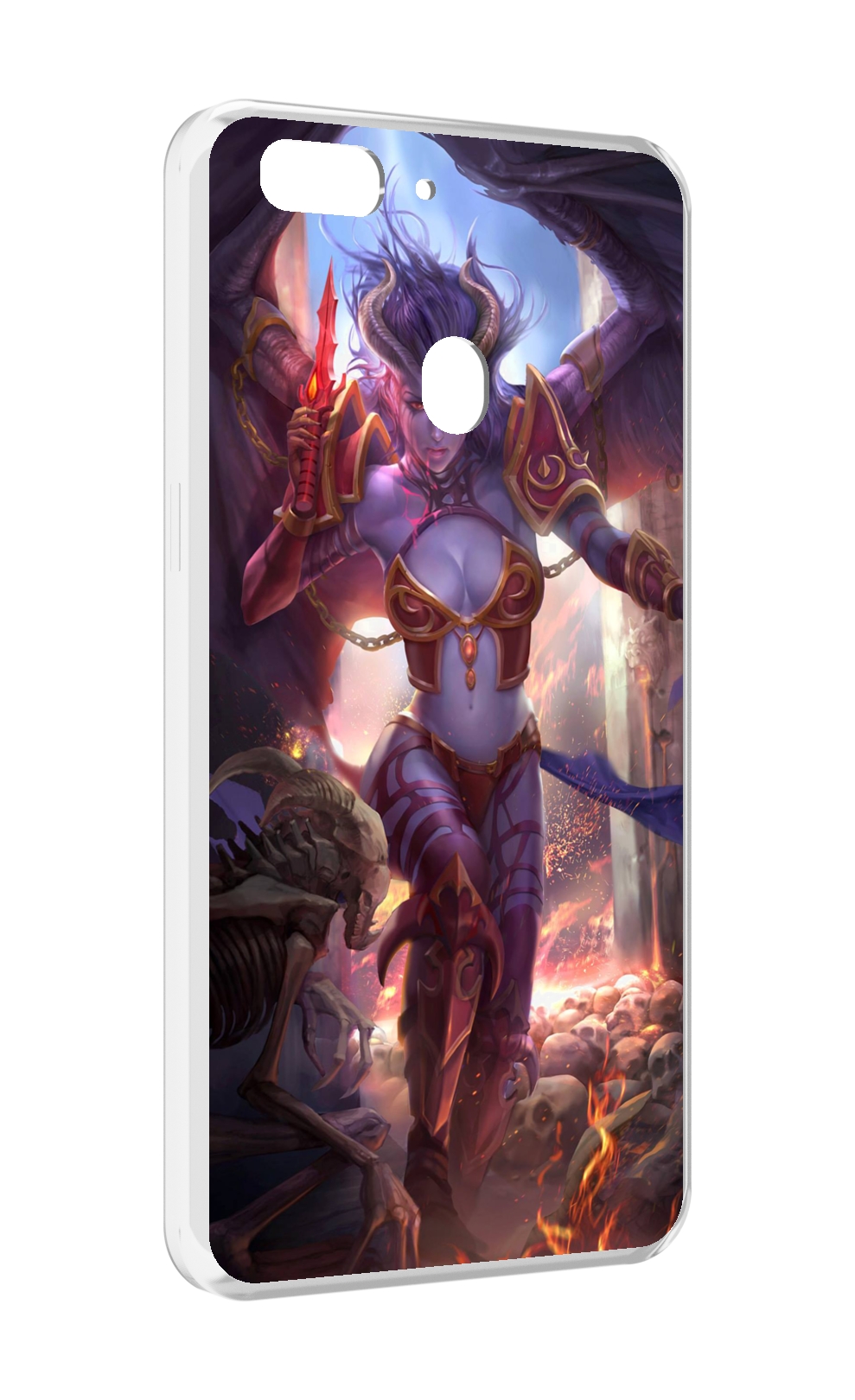 

Чехол MyPads queen of pain dota 2 для Oppo Realme 2, Прозрачный, Tocco
